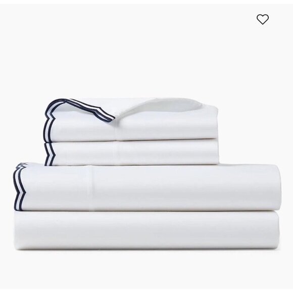 RALPH LAUREN Organic Cotton Sateen Malin Pillowcase Set - Picture 1 of 6